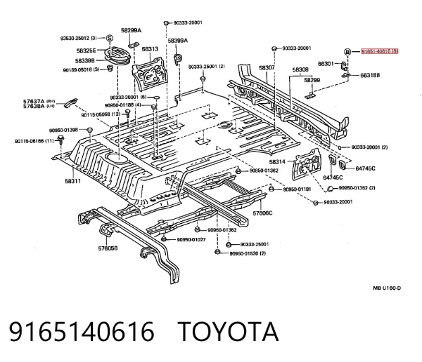  9165140616 Toyota