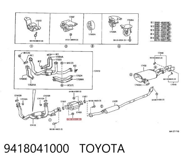  9418041000 Toyota