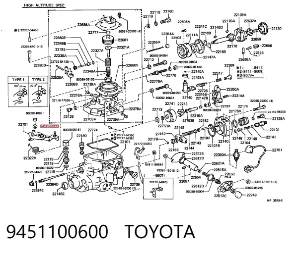  9451100600 Toyota