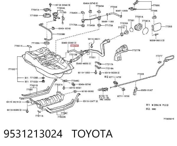  9531213024 Toyota