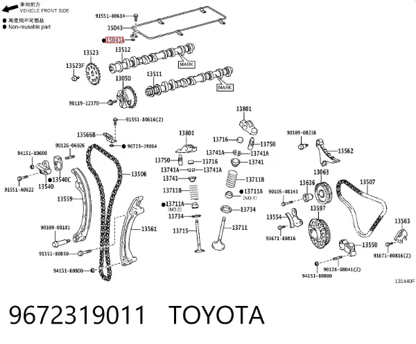  9672319011 Toyota