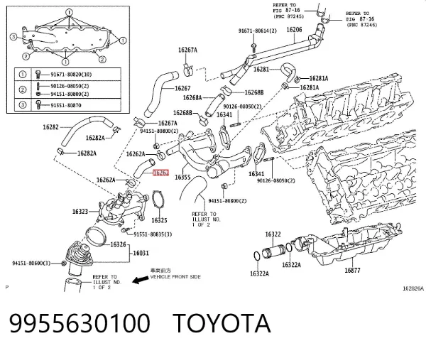  9955630100 Toyota