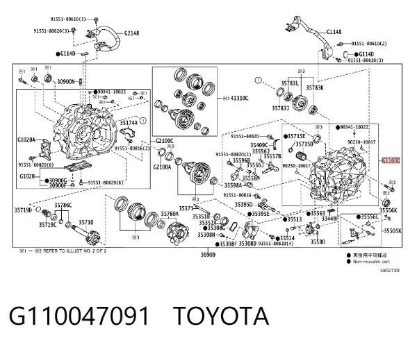  G110047091 Toyota