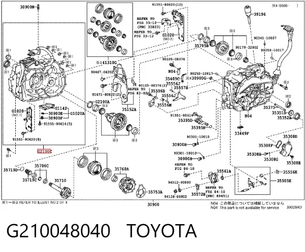  G210048040 Toyota