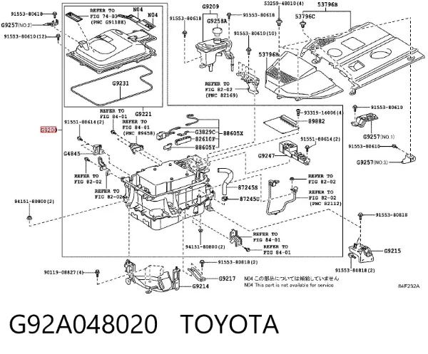 Inversor de corrente G92A048020 Toyota