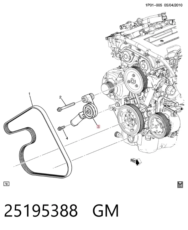Compressor de aparelho de ar condicionado 25195388 General Motors