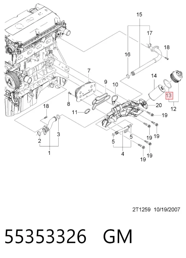  55353326 General Motors