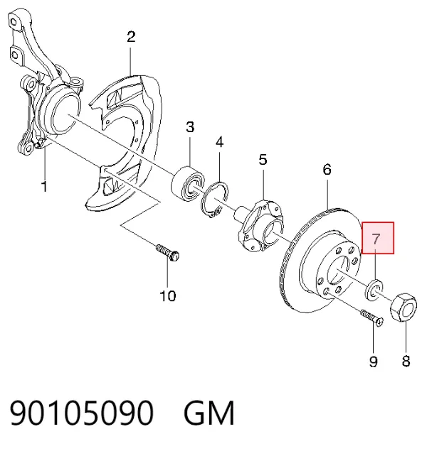  90105090 General Motors