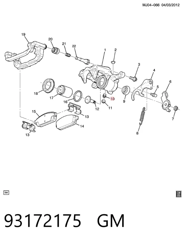  93172175 General Motors