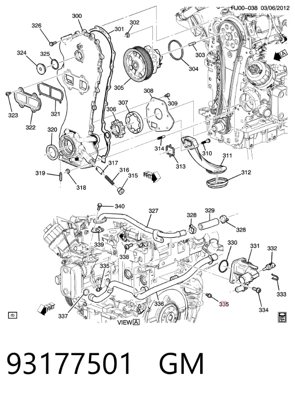  93177501 General Motors