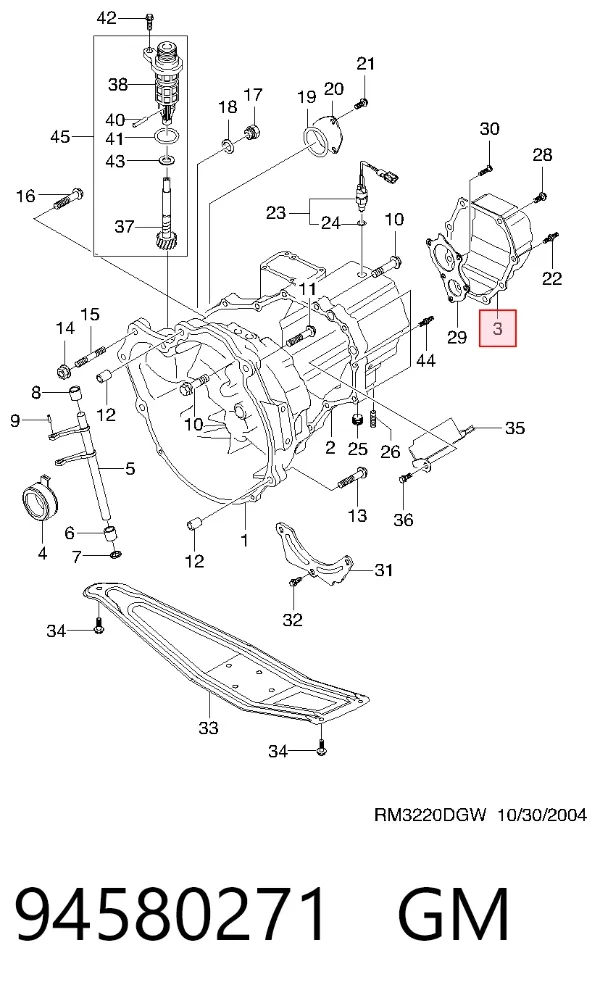 94580271 General Motors