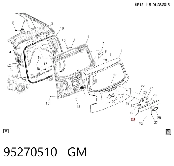  95270510 General Motors