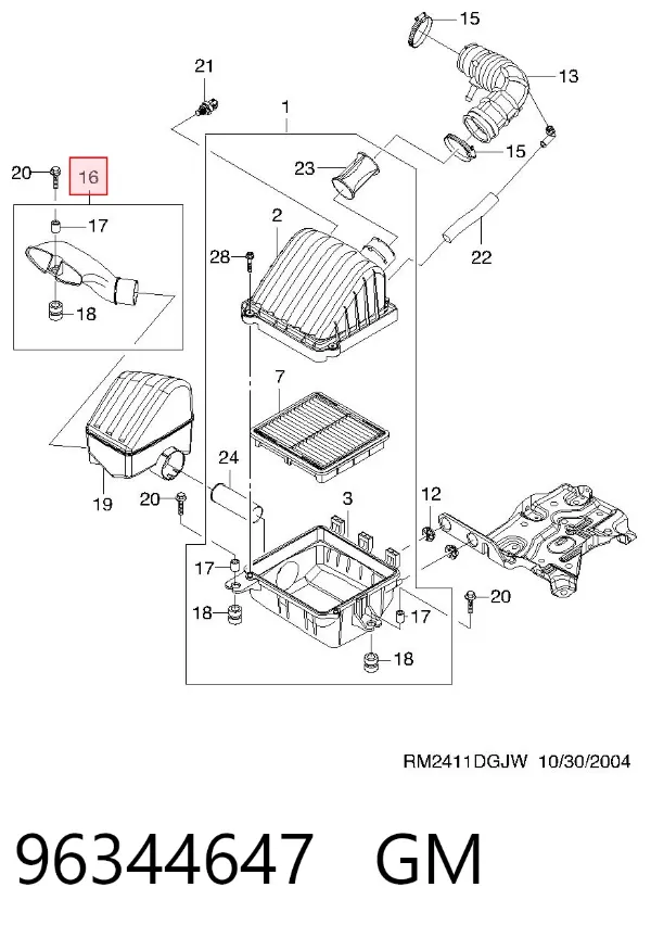  96344647 General Motors