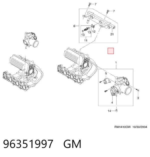  96351997 General Motors