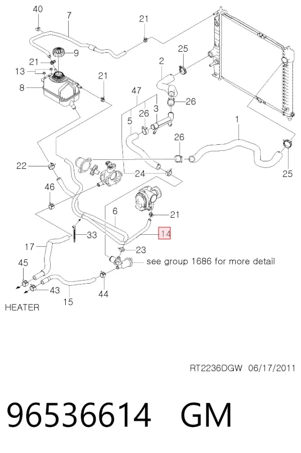  96536614 General Motors