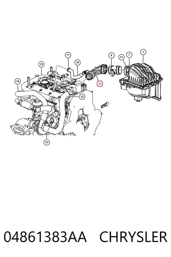  04861383AA Chrysler