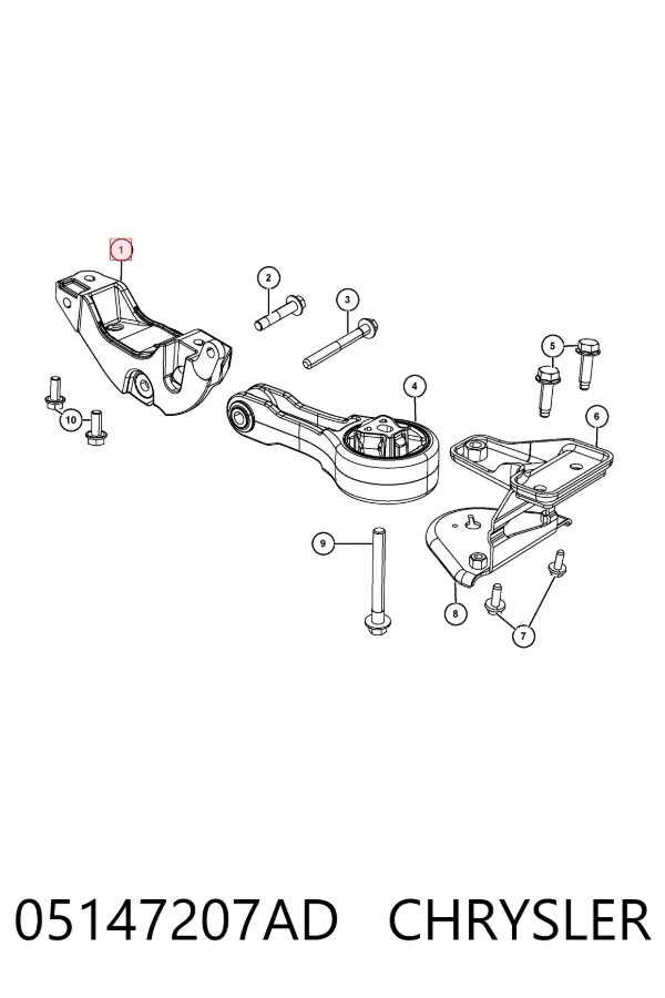 K05147207AD Fiat/Alfa/Lancia