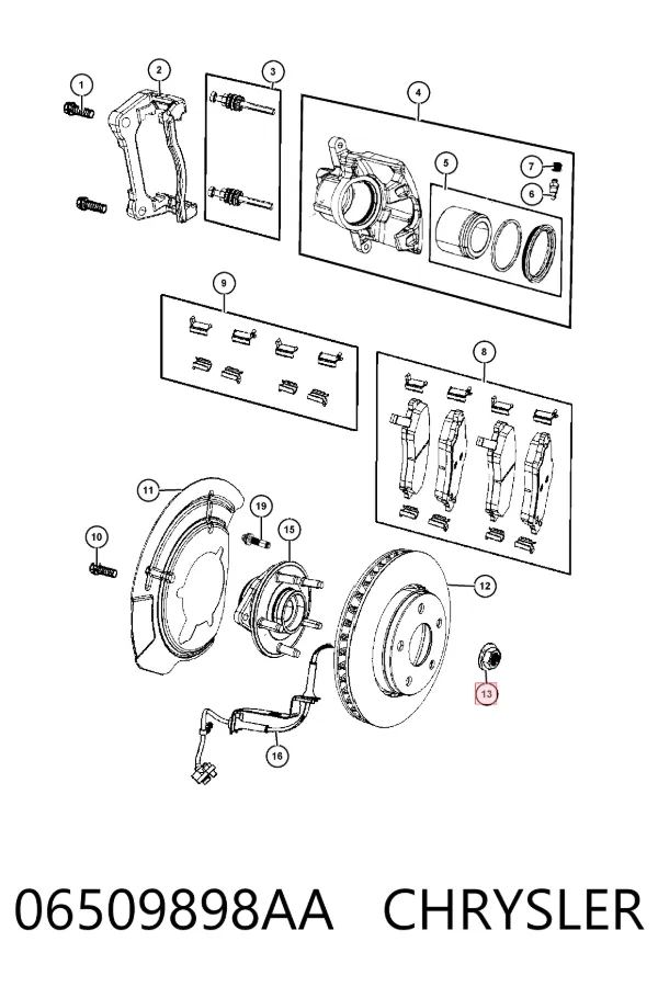  K06509898AA Fiat/Alfa/Lancia