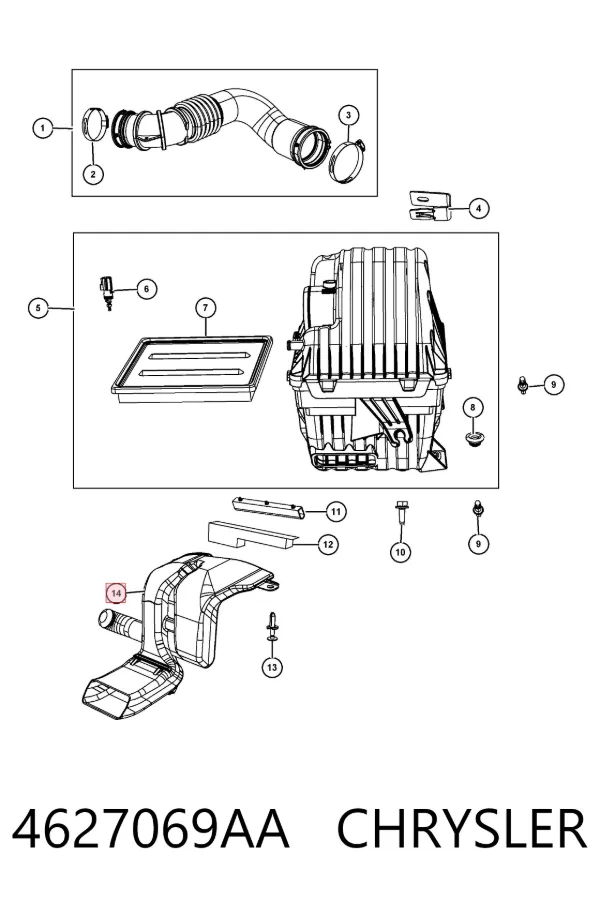  4627069AA Chrysler