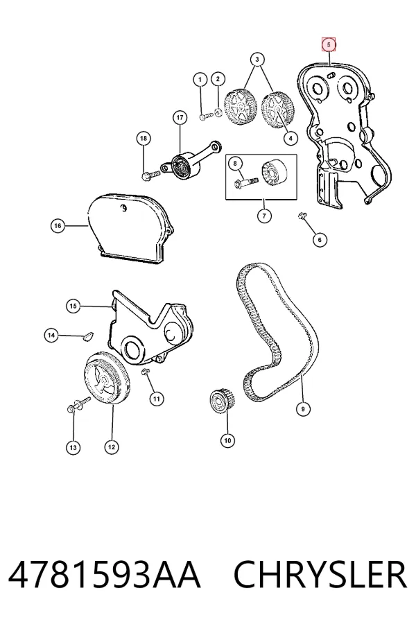  4781593AA Chrysler