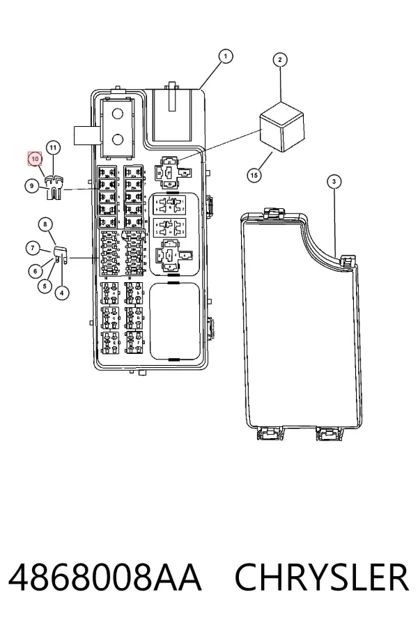  4868008AA Chrysler