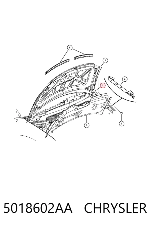  5018602AA Chrysler