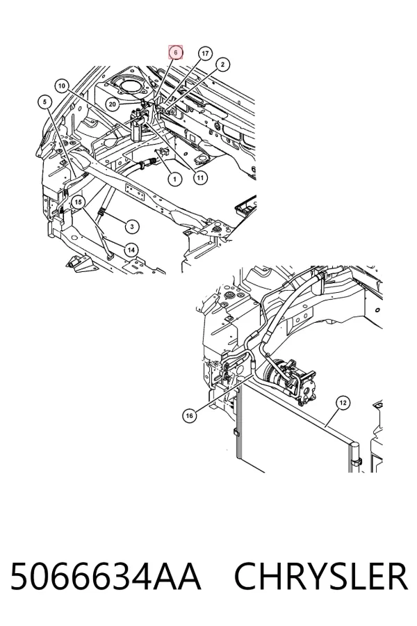  5066634AA Chrysler