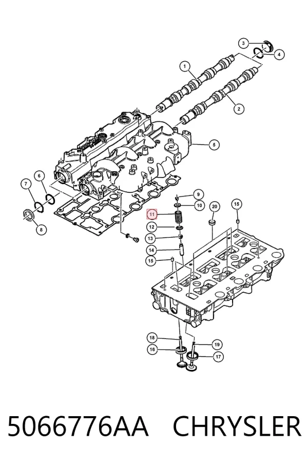  5066776AA Chrysler