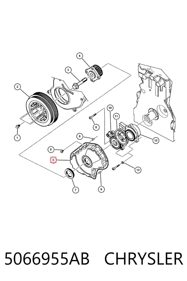  5066955AB Chrysler