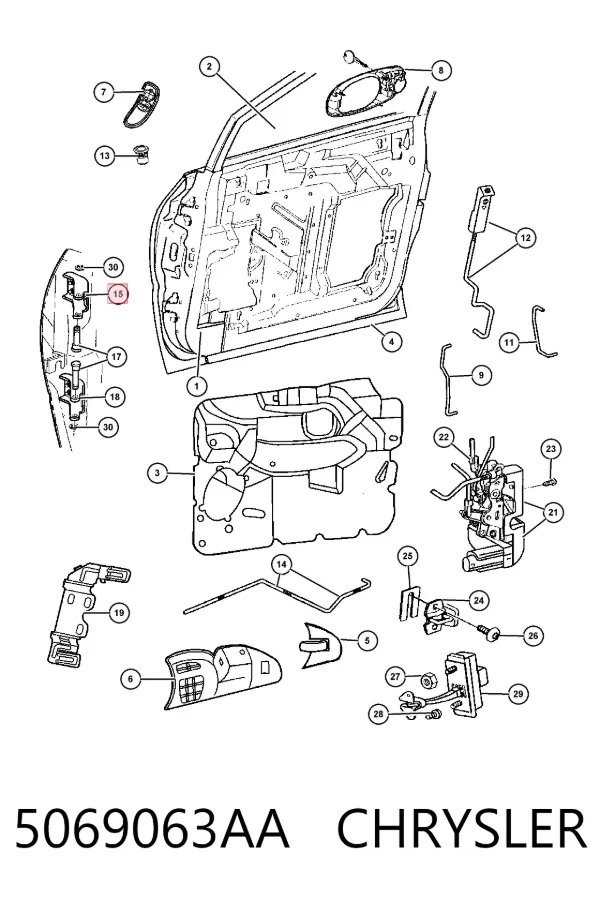 5069063AA Chrysler