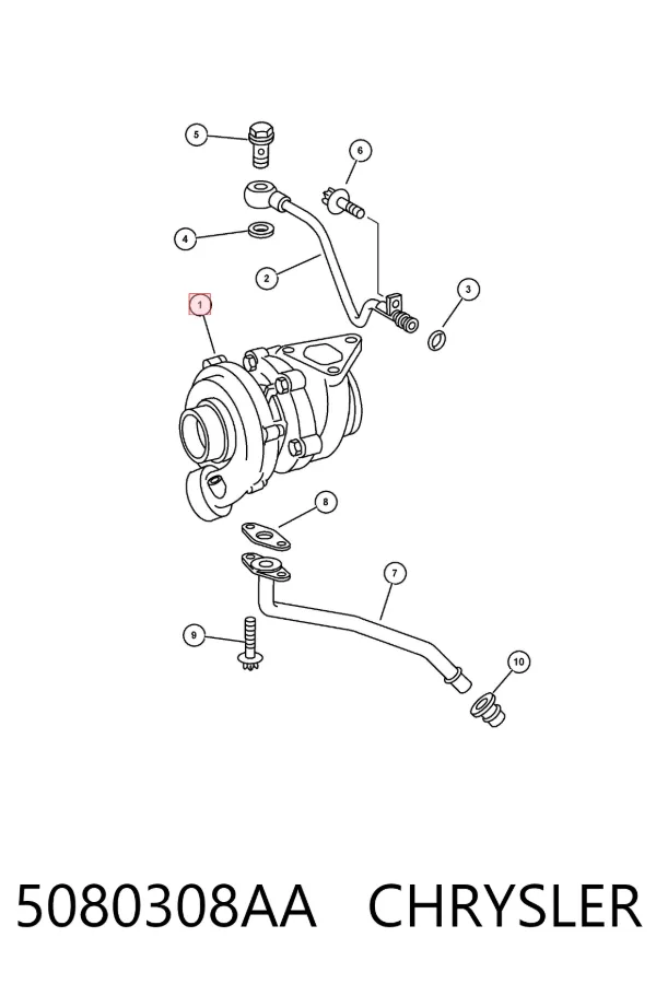 Turbina 5080308AA Chrysler
