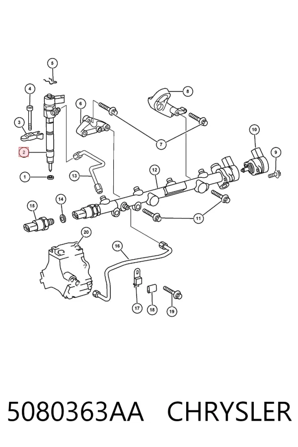  5080363AA Chrysler