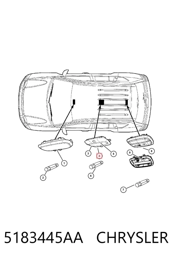  5183445AA Chrysler
