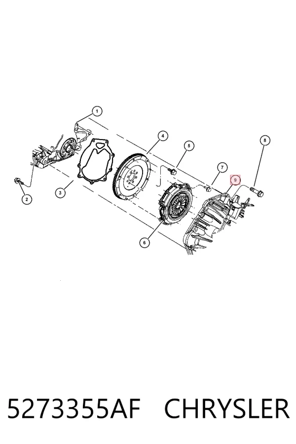  5273355AF Chrysler