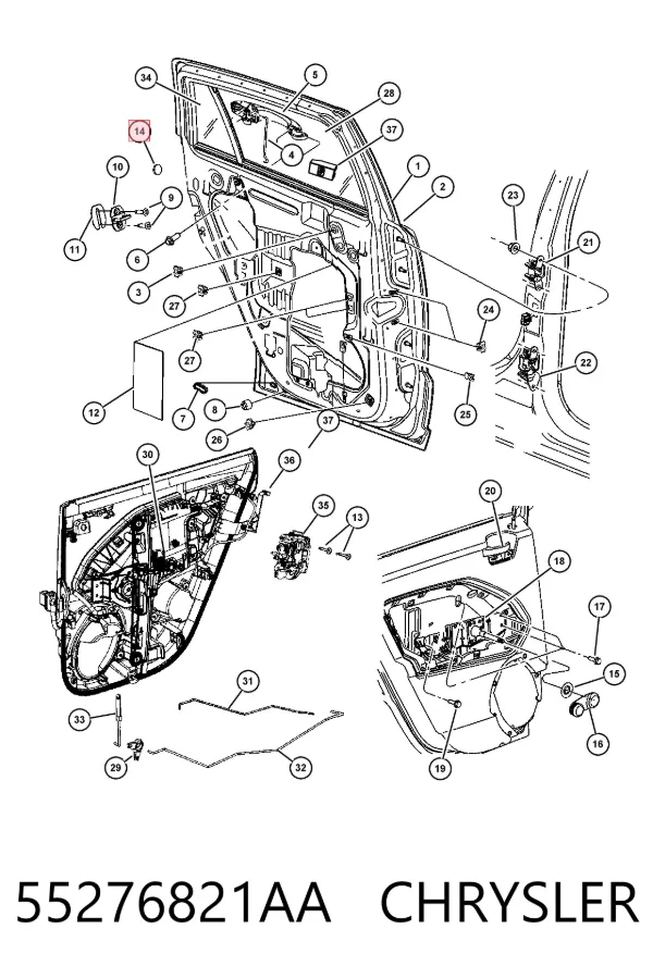  55276821AA Chrysler