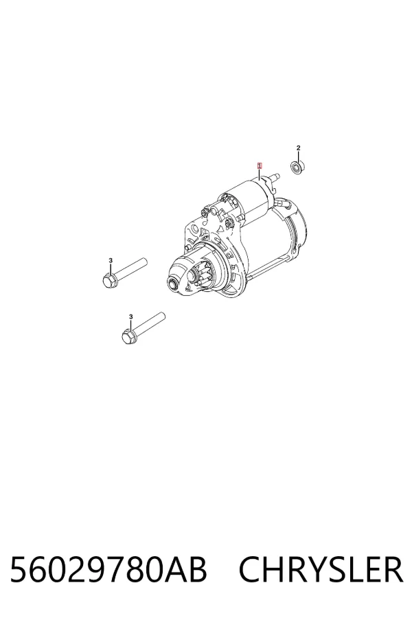 Motor de arranco Jeep Wrangler JL