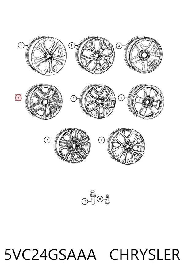  5VC24GSAAA Chrysler