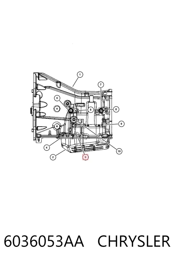  6036053AA Chrysler