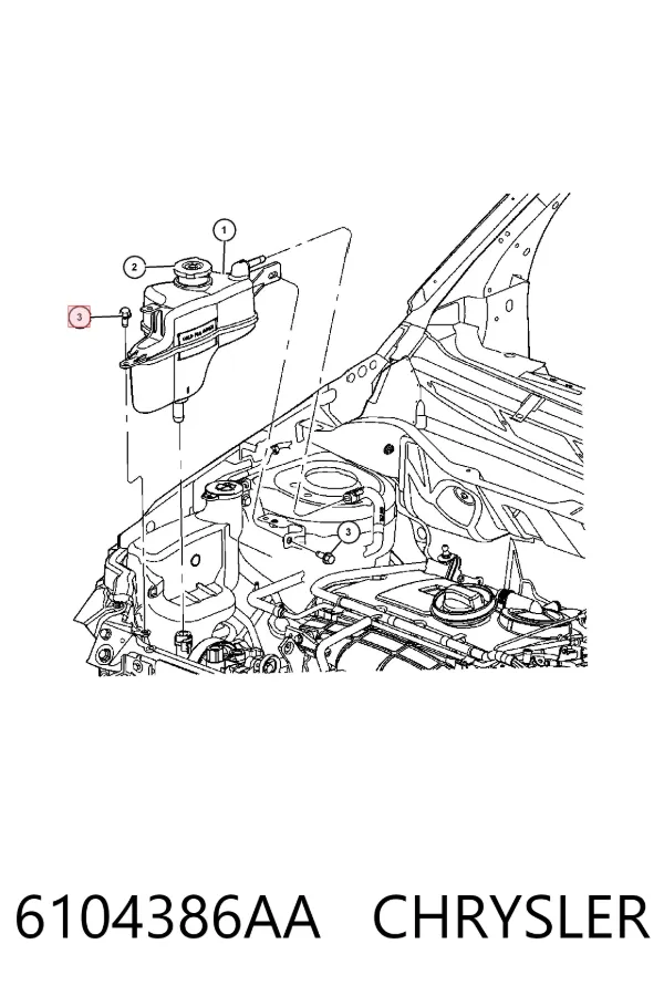  6104386AA Chrysler