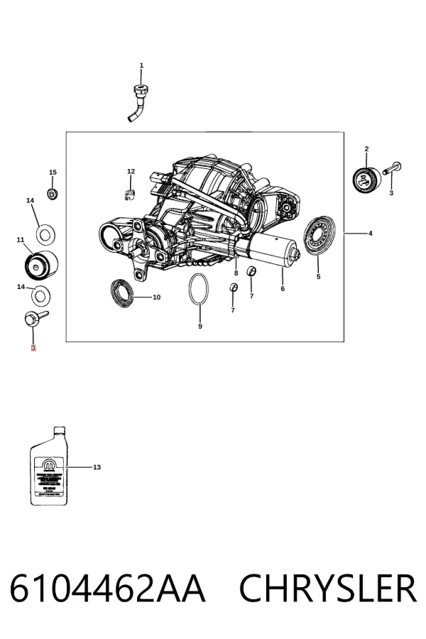  6104462AA Chrysler