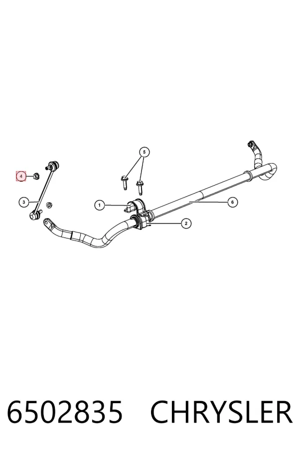 Reforçador dos freios a vácuo 6502835 Chrysler