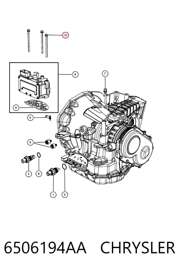 6506194AA Chrysler