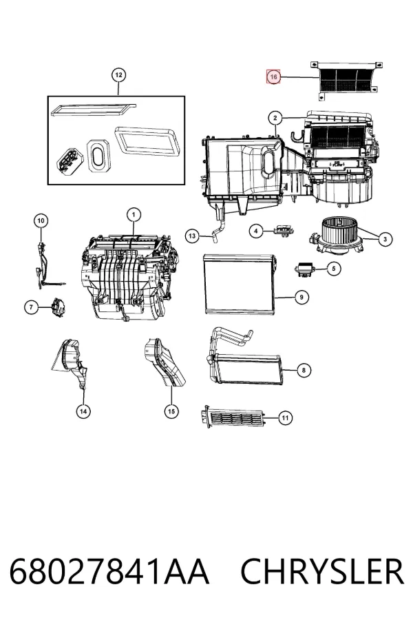  68027841AA Chrysler
