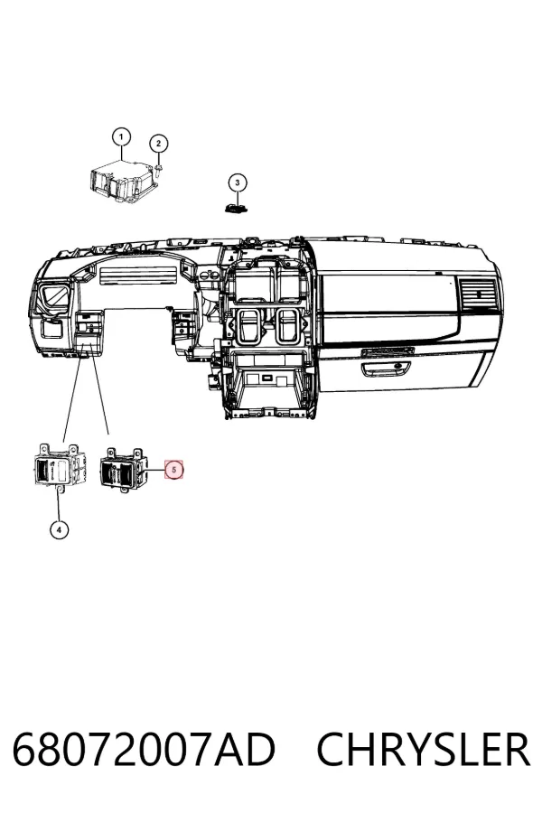  68072007AD Chrysler