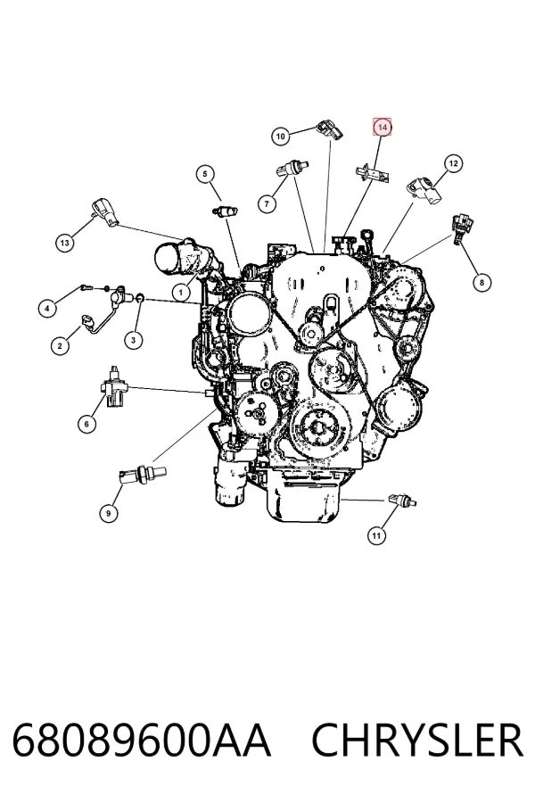  68089600AA Chrysler