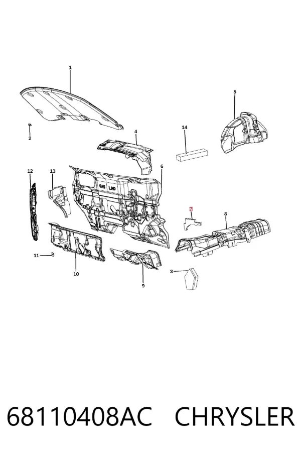  68110408AC Chrysler