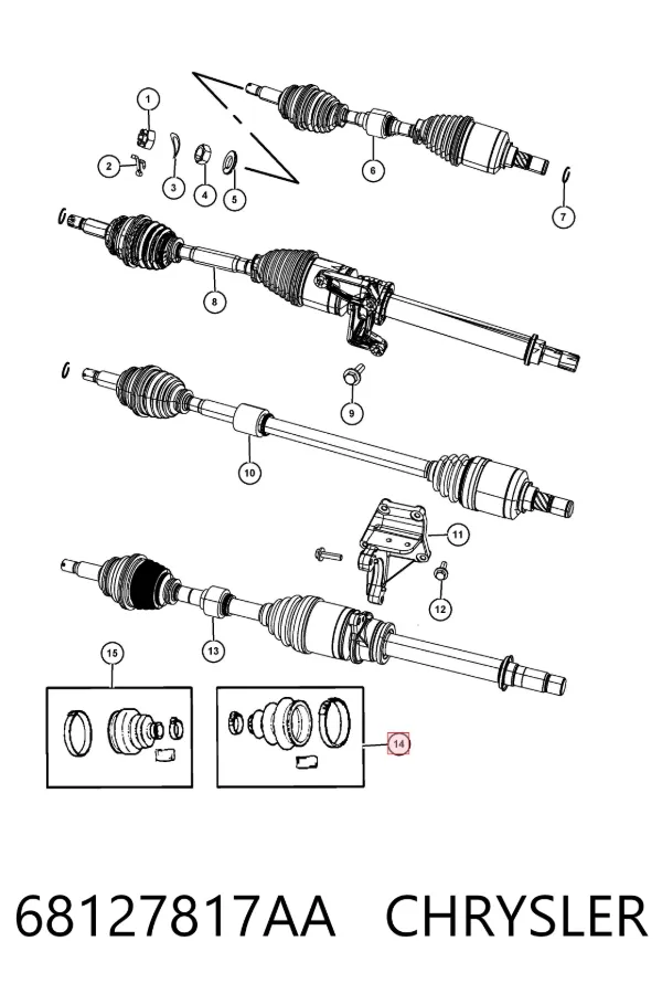  K68127817AA Fiat/Alfa/Lancia