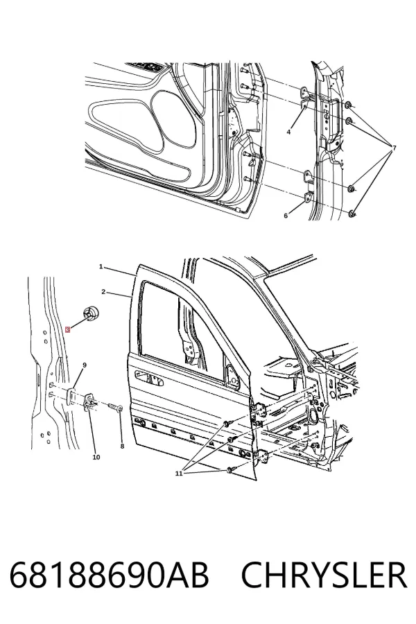  68188690AB Chrysler