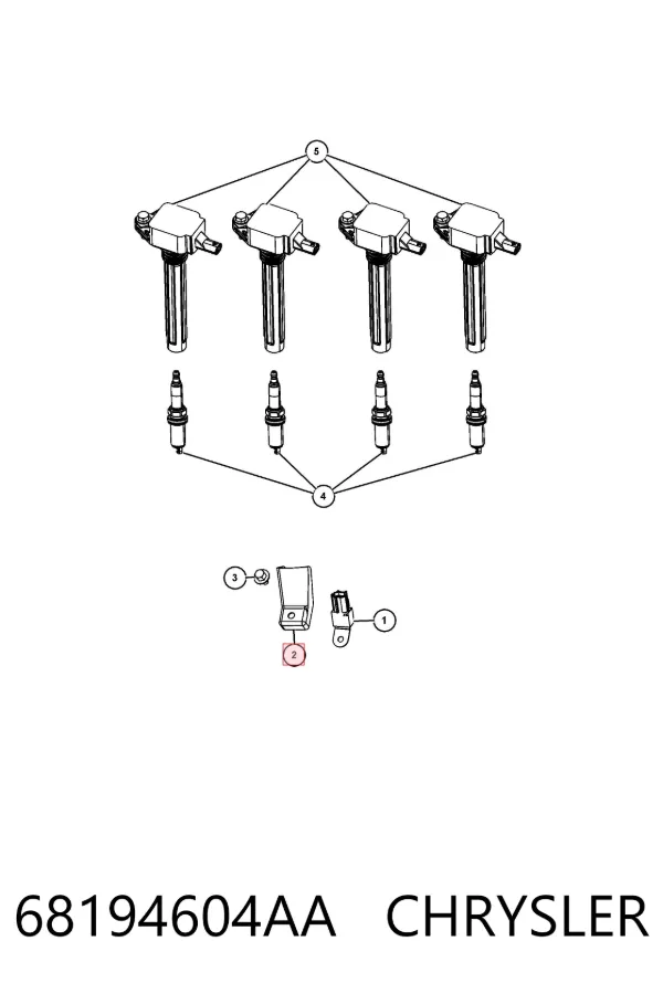  68194604AA Chrysler