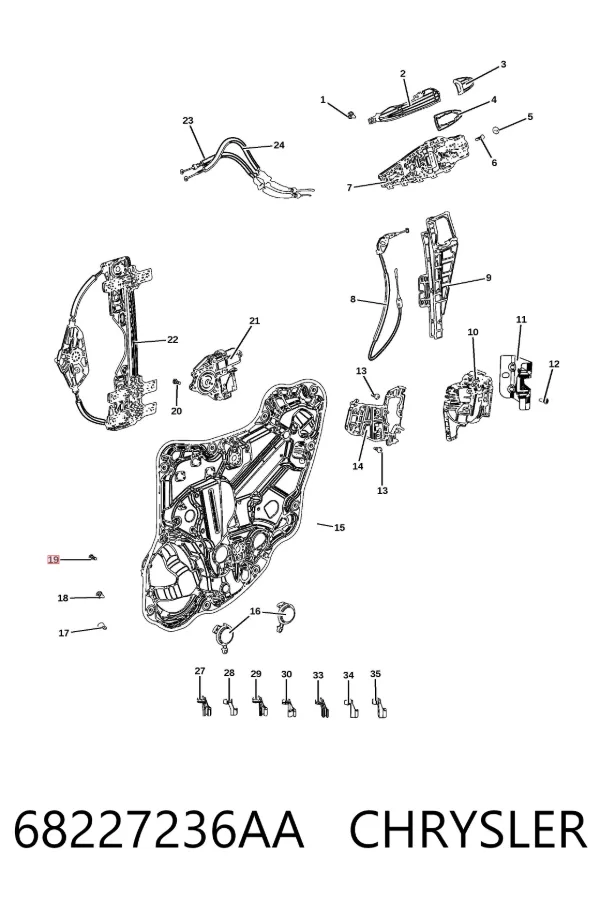  68227236AA Chrysler